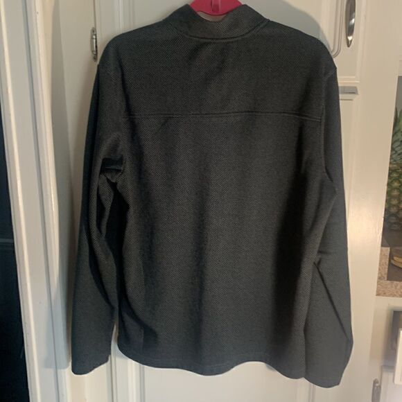 Adidas EUC gray quarter zip pullover sweatshirt sweater size medium - Picture 6 of 7